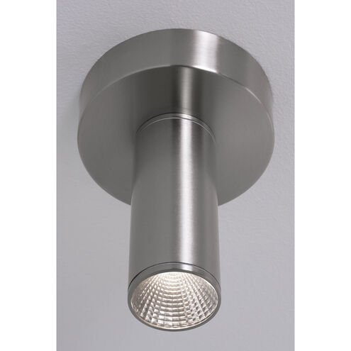 Beverly LED 5.91 inch Satin Nickel Outdoor Flush Mount