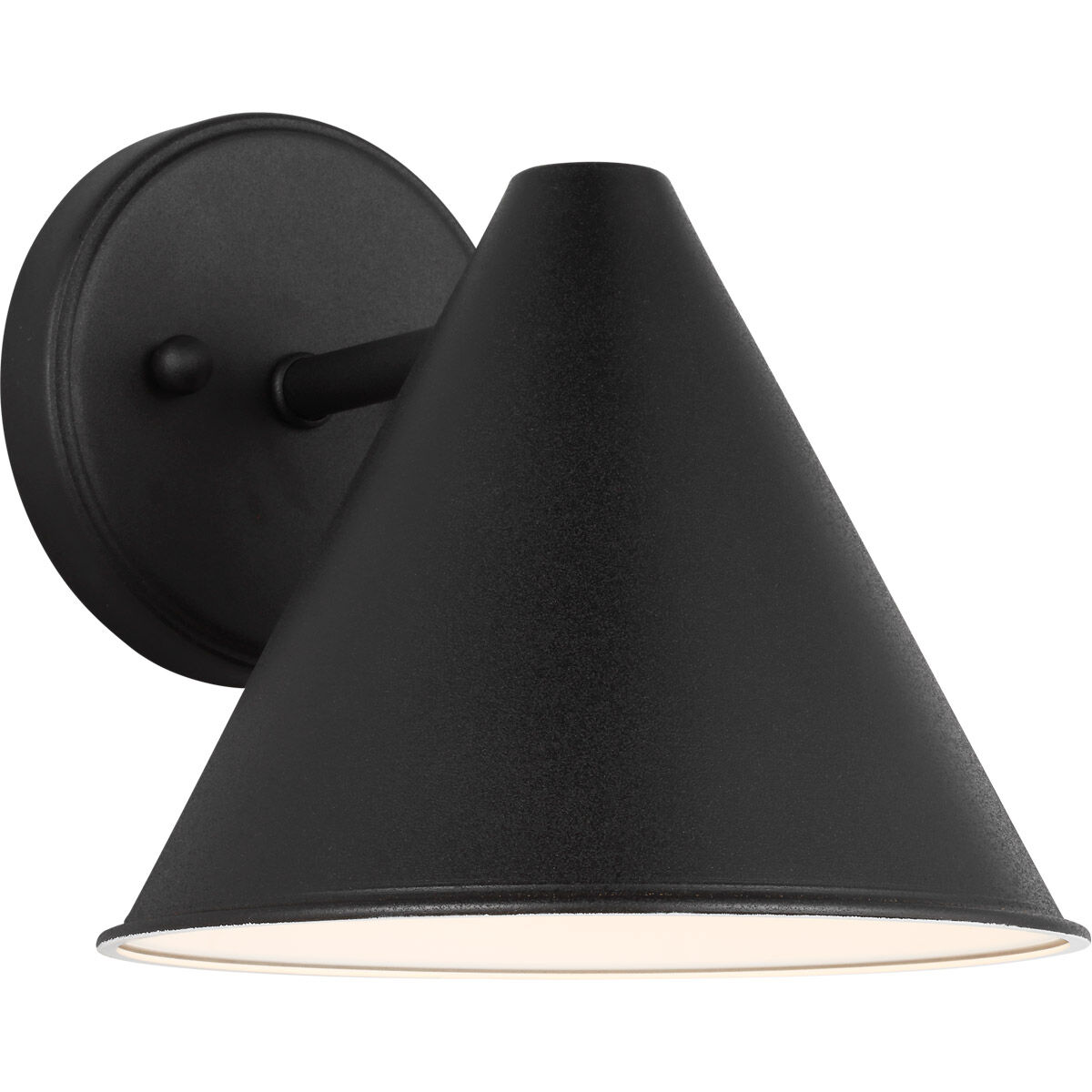 Crittenden 1 Light 7.63 inch Black Outdoor Wall Lantern, Small