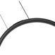 Curva LED 22 inch Black Chandelier Ceiling Light