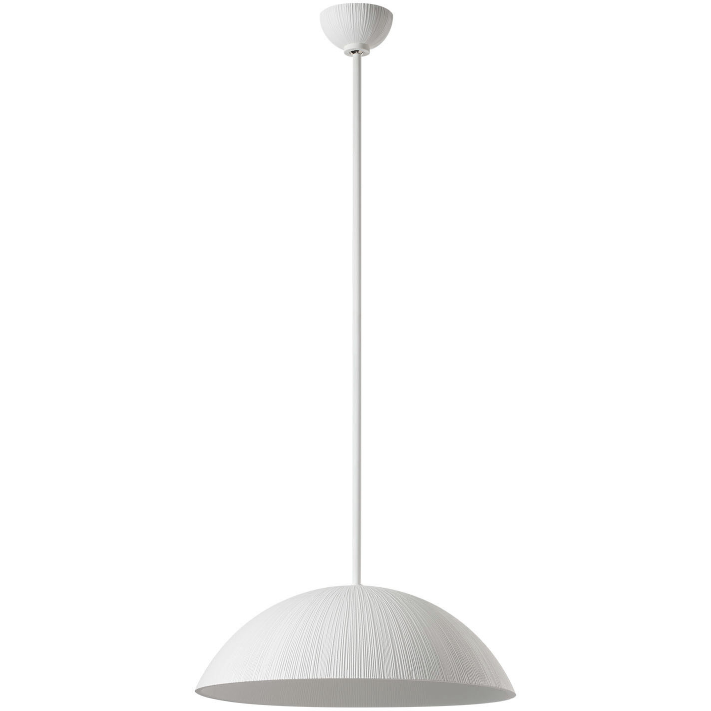 Kelly Wearstler Utopia LED 18 inch Plaster White Sculpted Pendant Ceiling Light