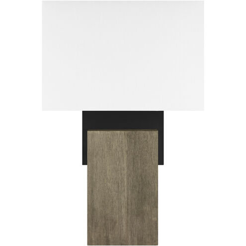 Clodagh Slab 25.9 inch 10 watt Nightshade Black Table Lamp Portable Light