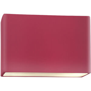 Ambiance Collection LED 8 inch Cerise Outdoor Wall Sconce