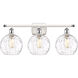 Ballston Athens Water Glass 3 Light 26.00 inch Bathroom Vanity Light