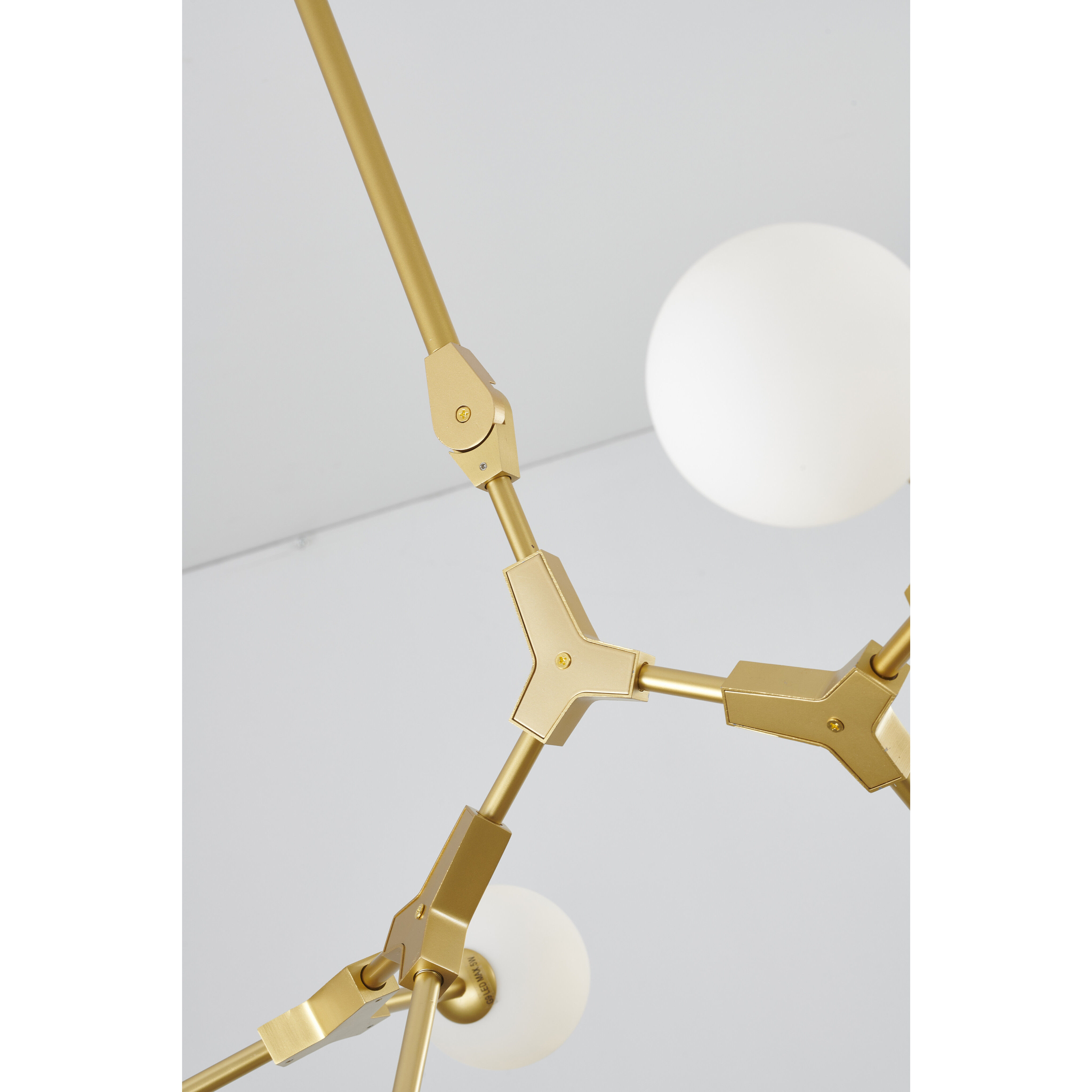 Canada 6 Light 20 inch Gold Chandelier Ceiling Light