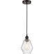 Edison Cindyrella 1 Light 6 inch Oil Rubbed Bronze Mini Pendant Ceiling Light