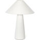 Koda 25.75 inch 100 watt White Table Lamp Portable Light