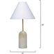Holt 28 inch White Table Lamp Portable Light