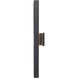 Slate LED 4.7 inch Matte Black ADA Wall Sconce Wall Light