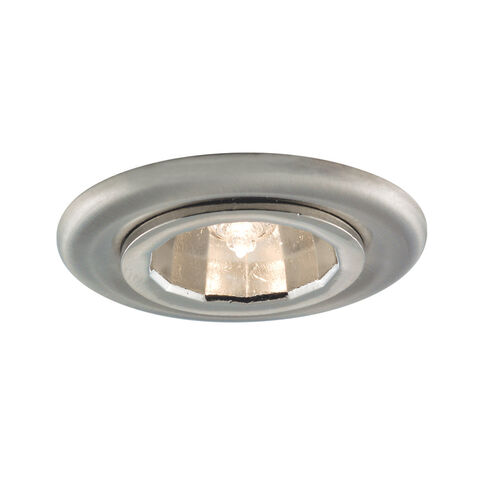 Signature 12V Halogen 3.13 inch Satin Chrome Undercabinet Recessed Lighting