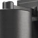 Luminata LED 13.75 inch Black Outdoor Wall Light