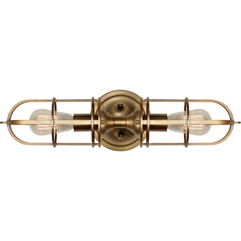 Urban Renewal 2 Light 5.5 inch Dark Antique Brass Wall Bath Vanity Wall Light