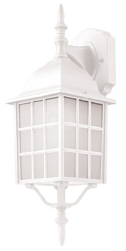 San Gabriel 1 Light 20 inch White Outdoor Wall Lantern
