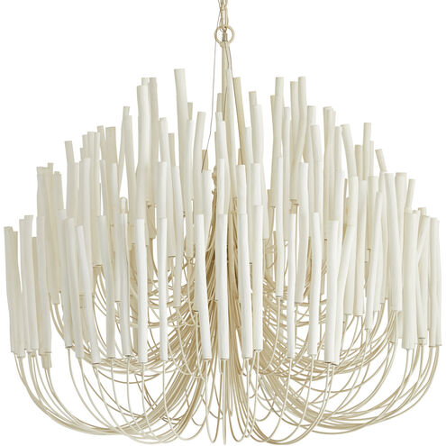 Tilda 6 Light 36 inch White Chandelier Ceiling Light, Large