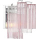 Addis Bath Wall Light in Polished Chrome, Spring