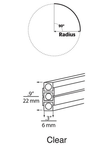 Two Circuit Monorail Satin Nickel Rail 90 Degree Curve Ceiling Light