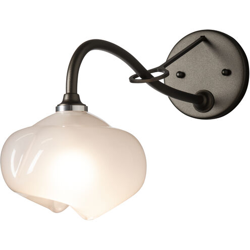 Ume 1 Light 5.9 inch Oil Rubbed Bronze Long-Arm Sconce Wall Light in Frosted, Long-Arm