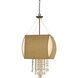 Ark 4 Light 16 inch Copper Chandelier Ceiling Light