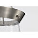 Boliver 3 Light 11.75 inch Brushed Nickel Pendant Ceiling Light