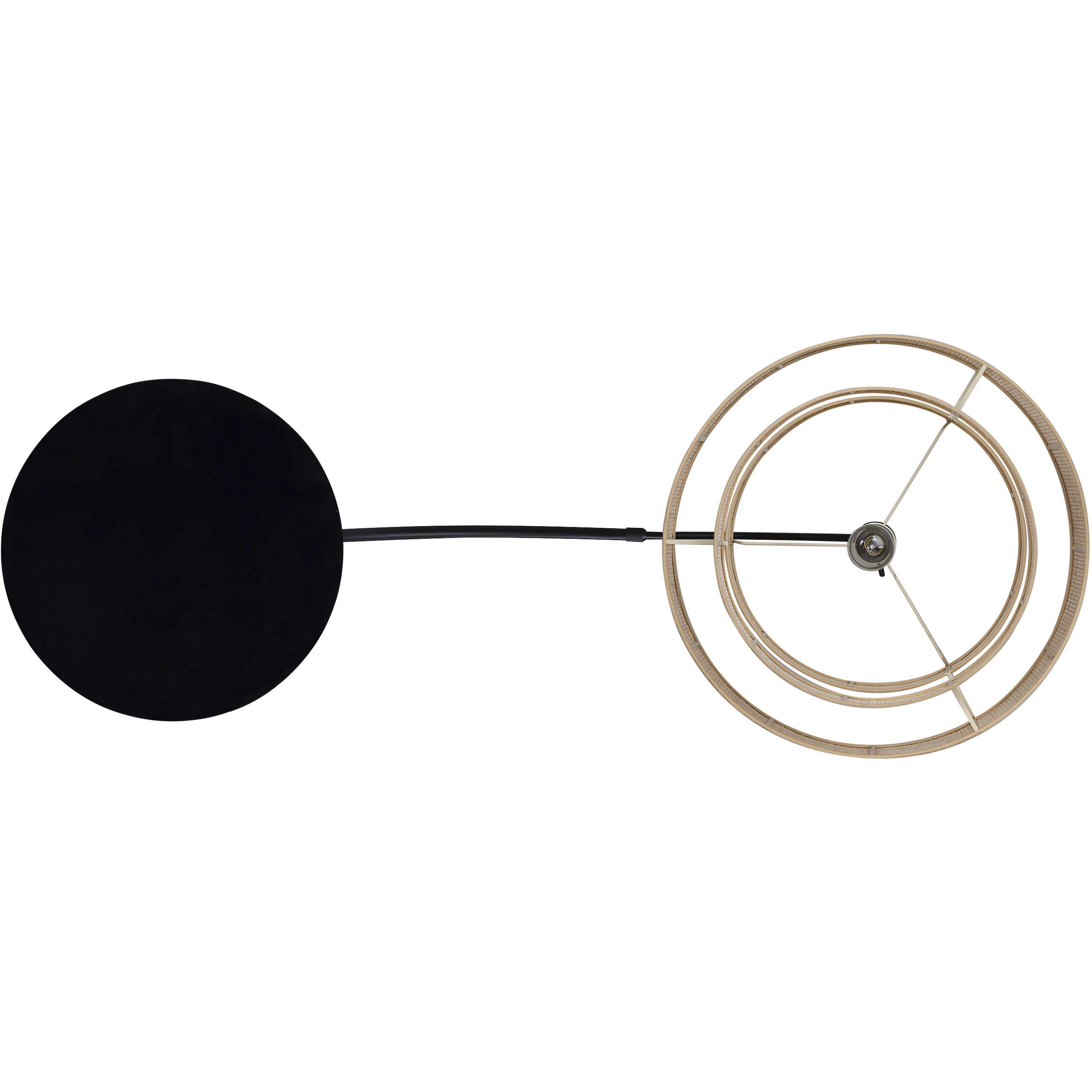 Bellamy 82 inch 150.00 watt Matte Black Floor Lamp Portable Light