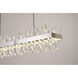 Canada LED 6 inch Chrome LED Chandelier Ceiling Light