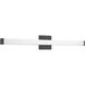 Maxx 36 inch Matte Black Bath Vanity Light Wall Light