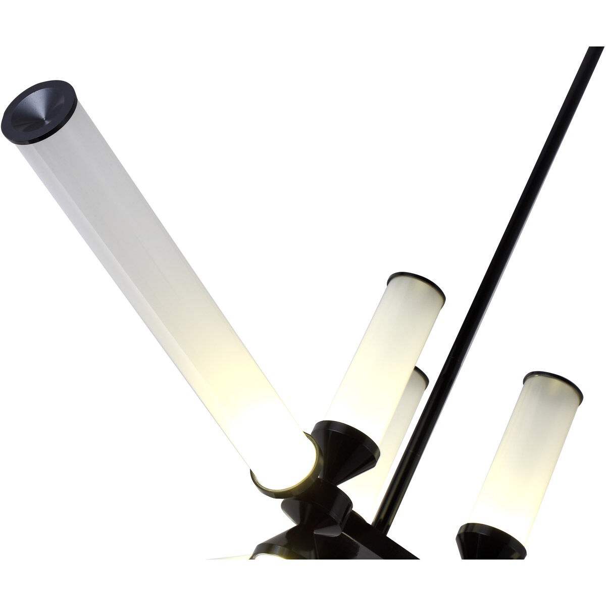 Canada LED 43 inch Black LED Chandelier Ceiling Light