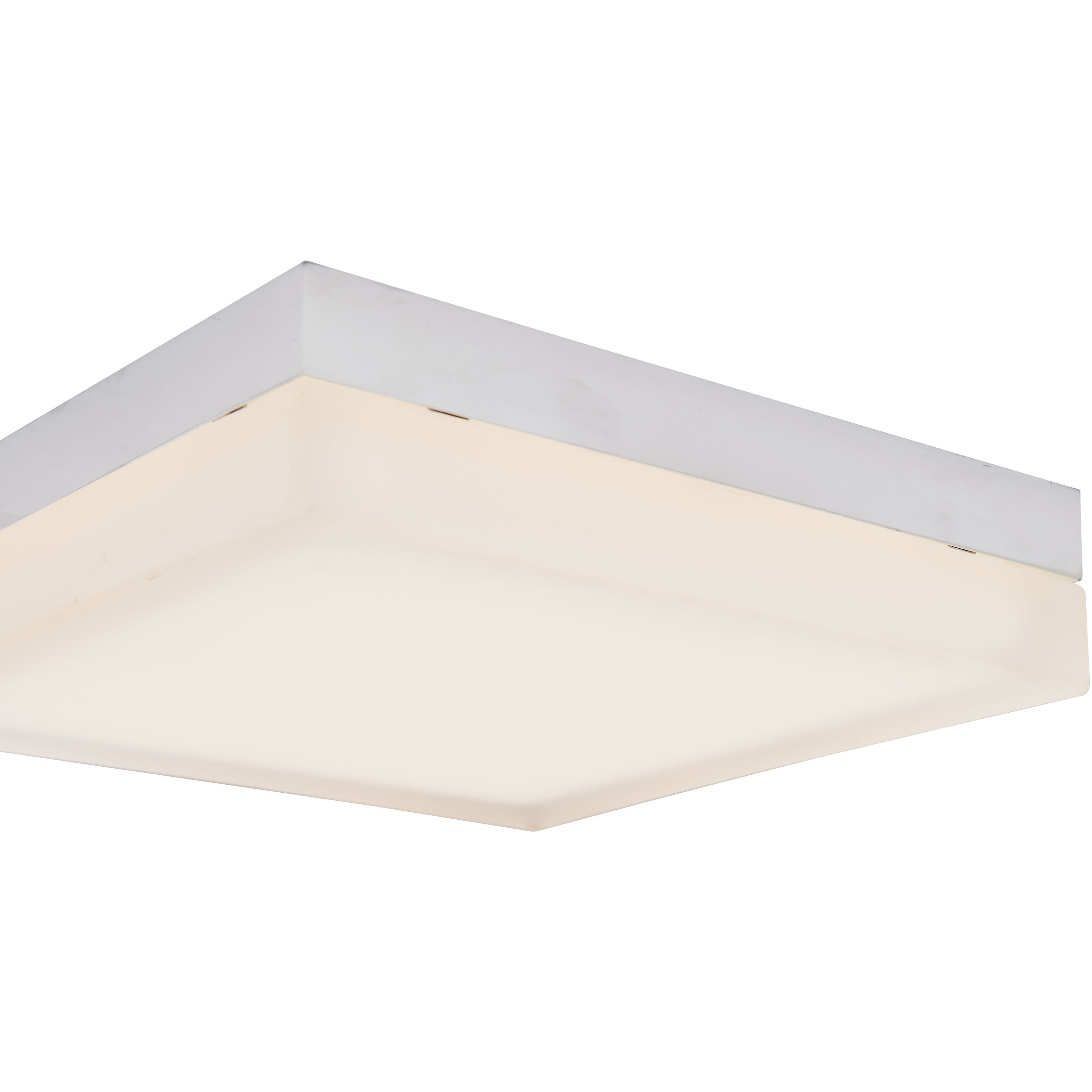 IceCube LED 9 inch Chrome Flush Mount Ceiling Light