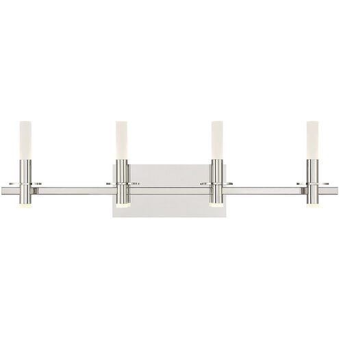 Torna LED 35.5 inch Polished Nickel Vanity Light Wall Light