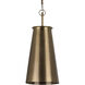 Nara 1 Light 6 inch Antique Brass Pendant Ceiling Light