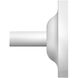 Terrace LED 5 inch Matte White Landscape Sign Light, Small