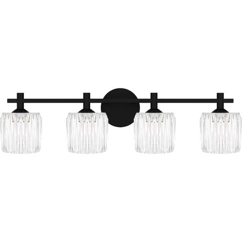 Spade LED 29.75 inch Matte Black Bath Light Wall Light, Extra Large