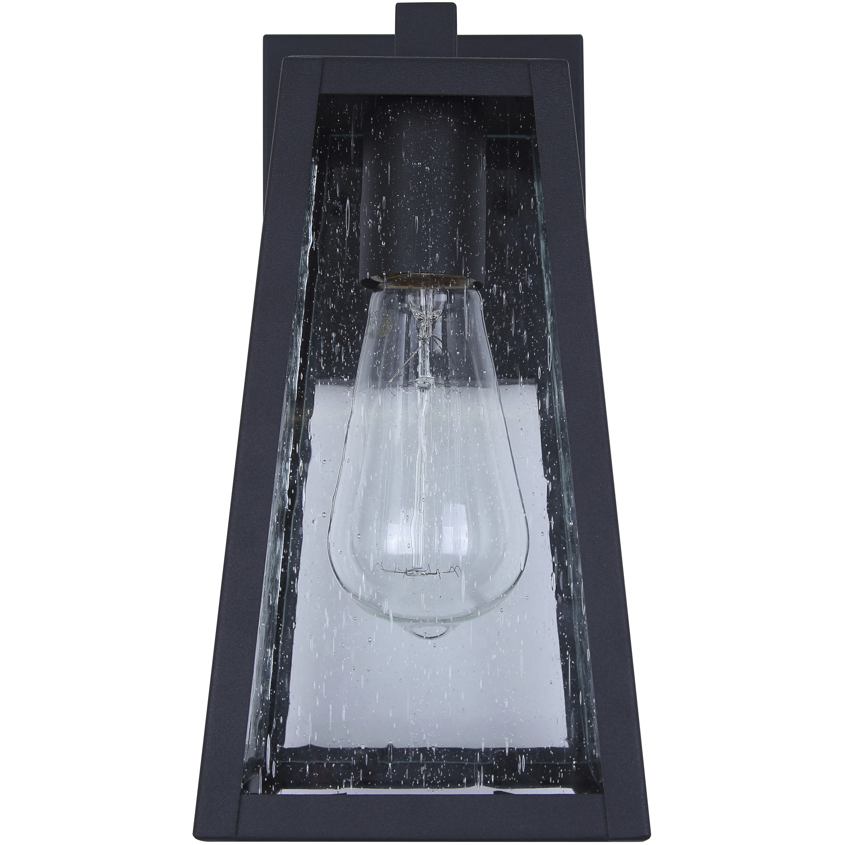 Coralea 1 Light 10.75 inch Sand Black Outdoor Wall Lantern