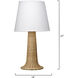Walden 27 inch Natural Table Lamp Portable Light