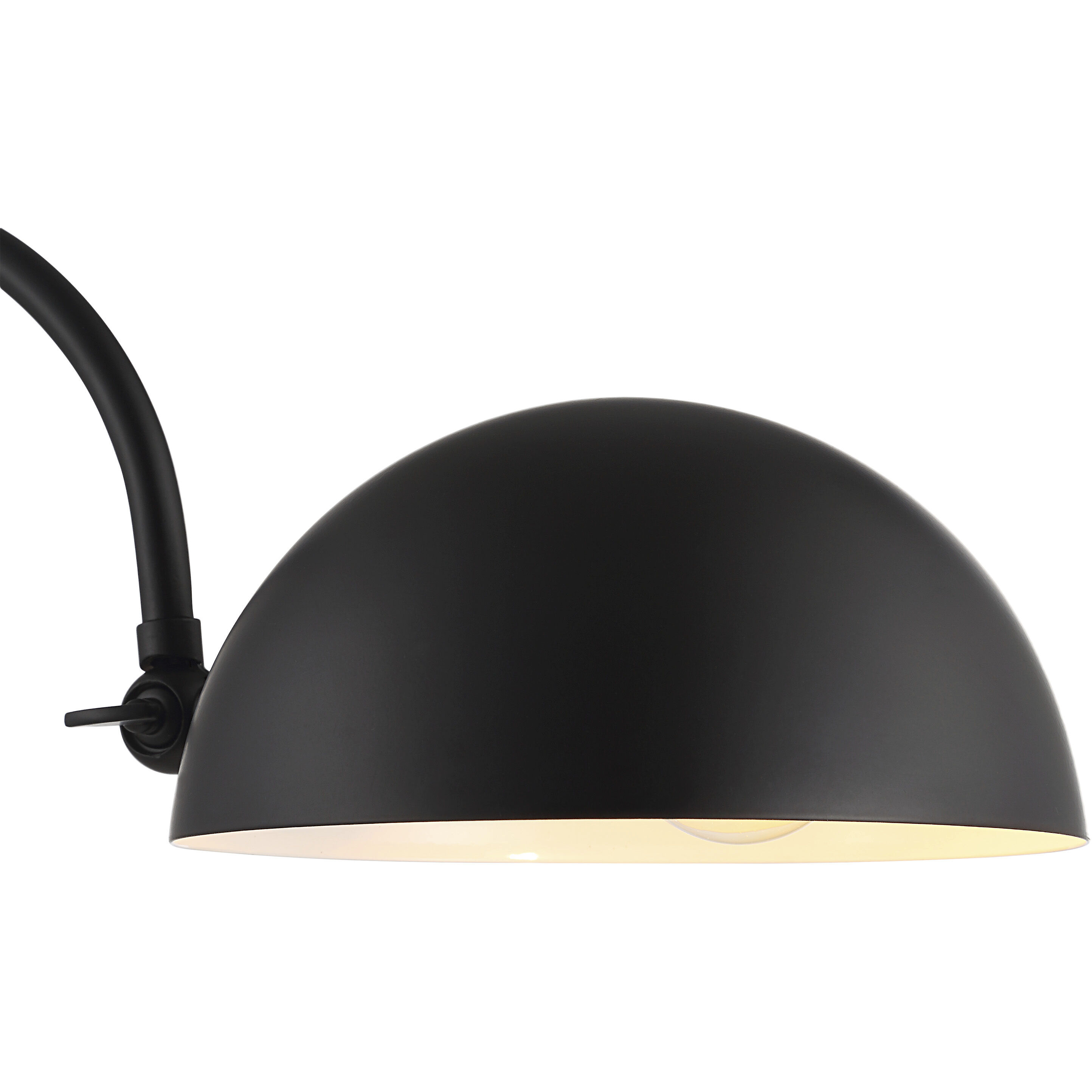 Sansia 27 inch 9 watt Matte Black Table Lamp Portable Light