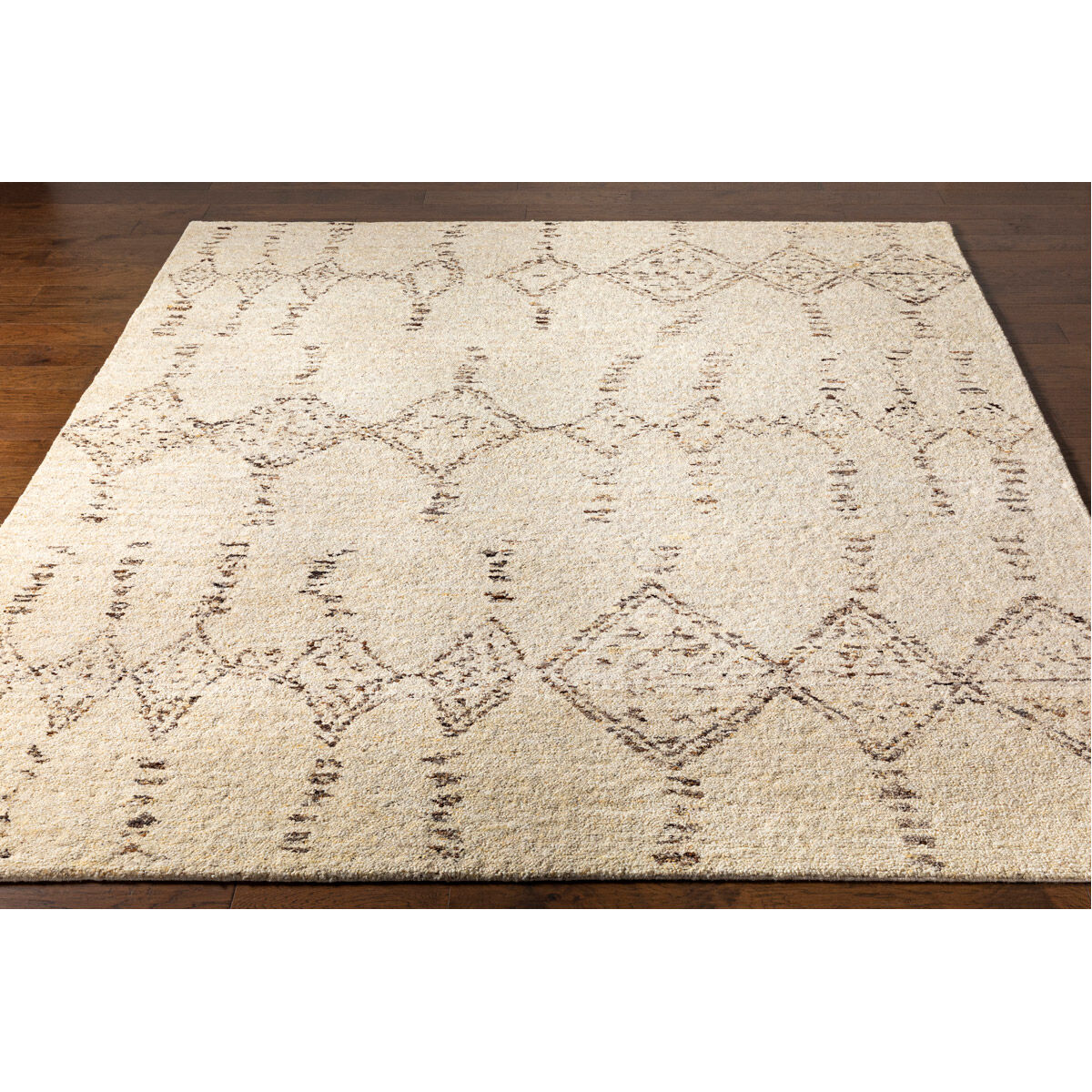 Pampa 168 X 120 inch Cream Rug in 10 x 14, Rectangle