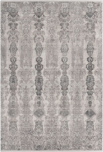 Solar 134 X 90 inch Gray Rug in 8 x 11, Rectangle