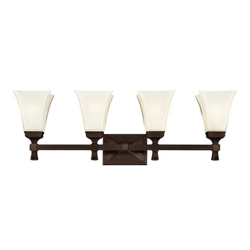 Kirkland 4 Light 31 inch Old Bronze Bath And Vanity Wall Light