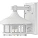 Freeport LED 12 inch Classic White Outdoor Wall Lantern, Medium