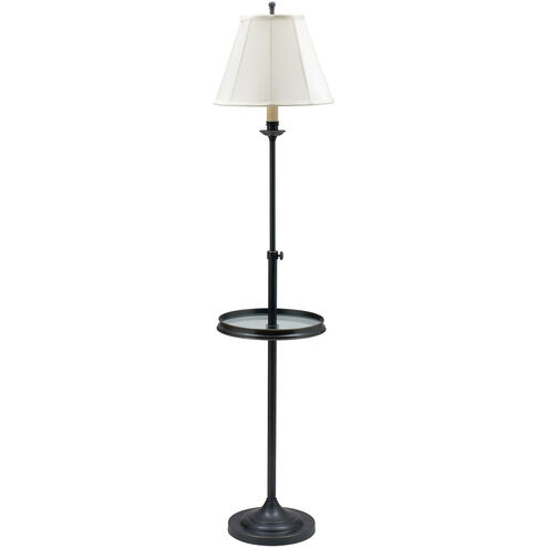 Club 45 inch 100 watt Oil Rubbed Bronze Floor Lamp Portable Light