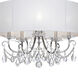 Othello 5 Light 24 inch Polished Chrome Chandelier Ceiling Light in Clear Swarovski Strass