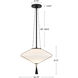 Alora Mood Reeve 1 Light 14.75 inch Brushed Gold Pendant Ceiling Light