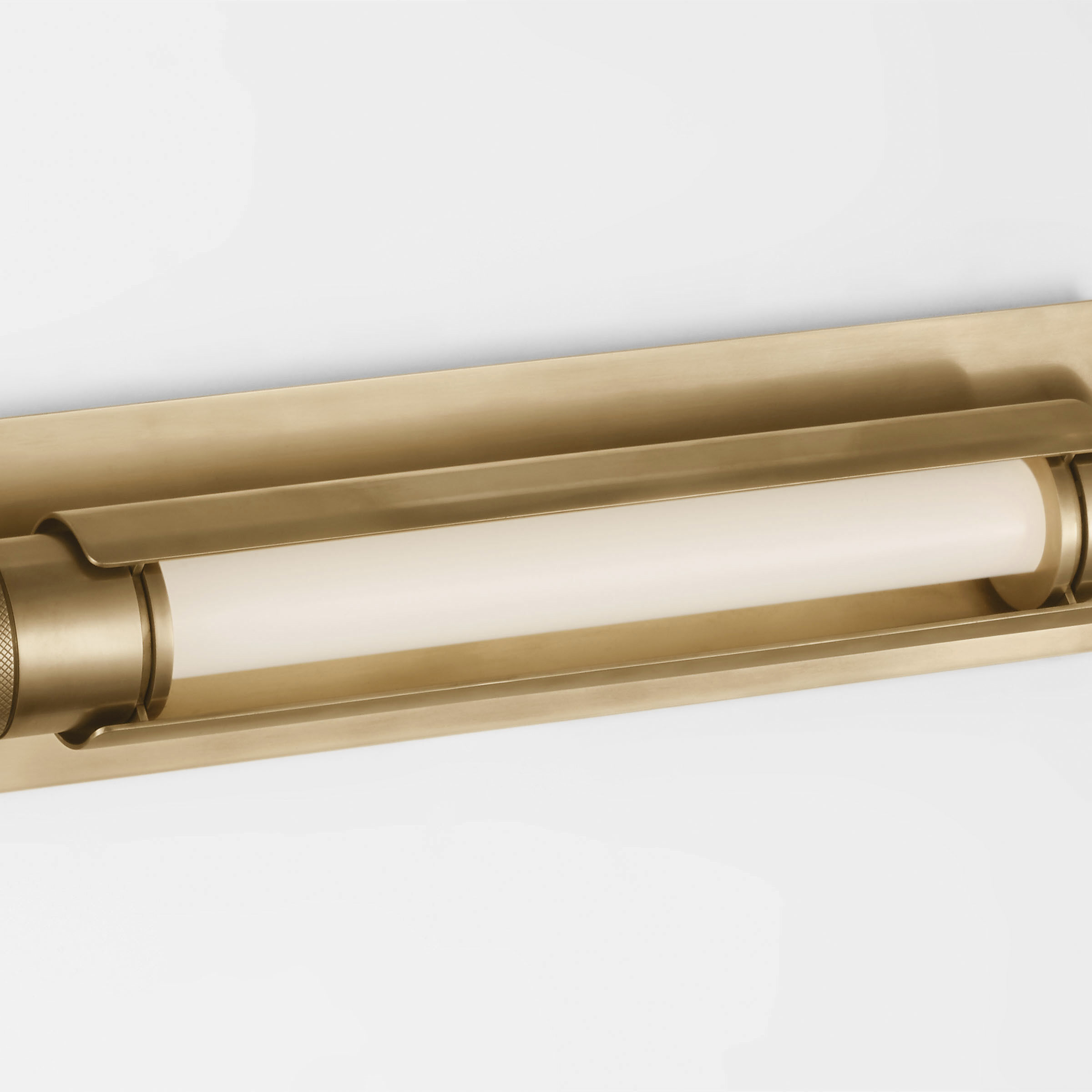 Avroko Capa LED 18 inch Hand Rubbed Antique Brass Vanity Light Wall Light