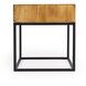 Brixton Iron & Wood 22 X 20 inch Industrial Chic Accent Table