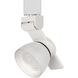 Signature 1 Light White Track Head Ceiling Light