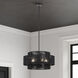 Acordia 5 Light 22 inch Black Pendant Chandelier Ceiling Light