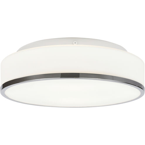 Aero LED 13 inch Chrome Flush Mount Ceiling Light