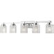 Jacqueline 5 Light 40.25 inch Chrome Bathroom Vanity Wall Light