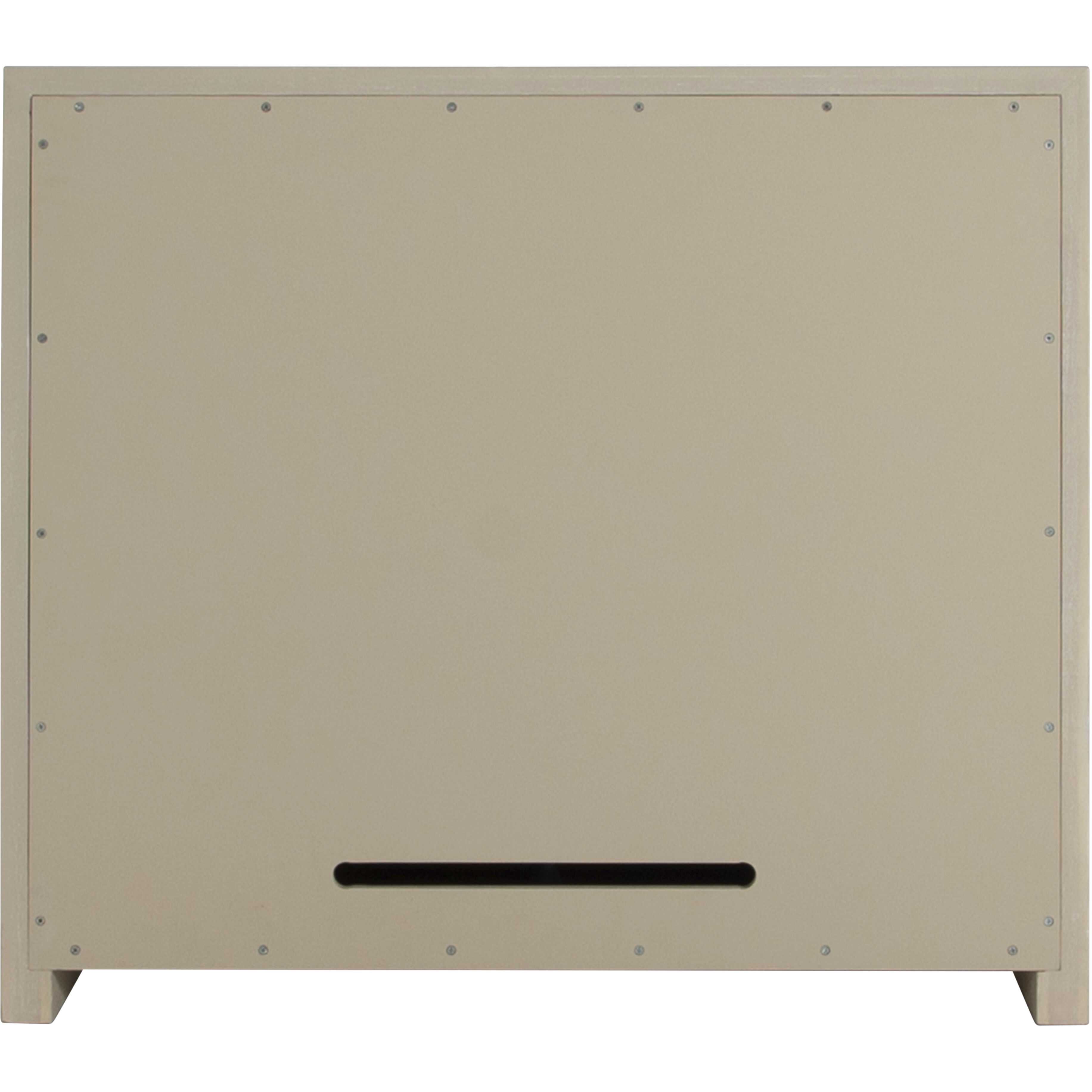 Winford Cerused White / Stained Gold Cabinet