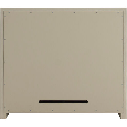 Winford Cerused White / Stained Gold Cabinet