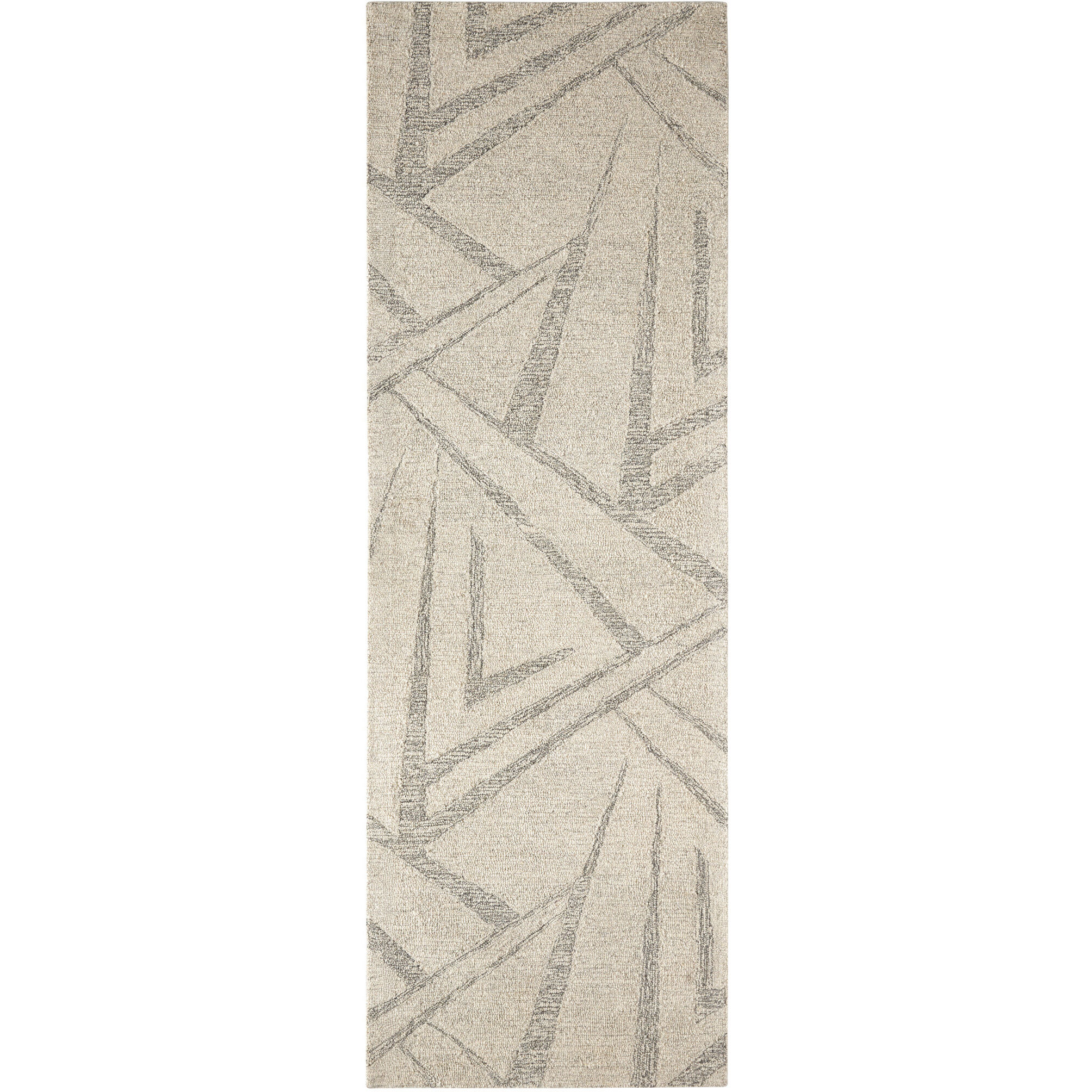 Contempo Gray and Ivory Indoor Rug